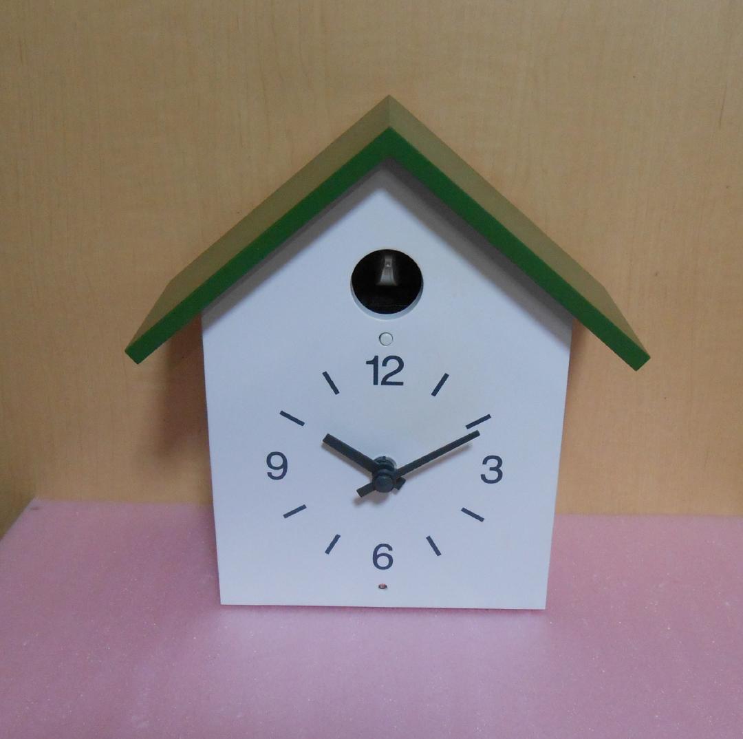 無印良品　鳩時計 大 限定色グリーンＧ－１０