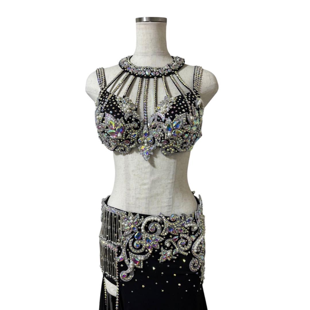 ベリーダンス コスチューム ブラックカラー