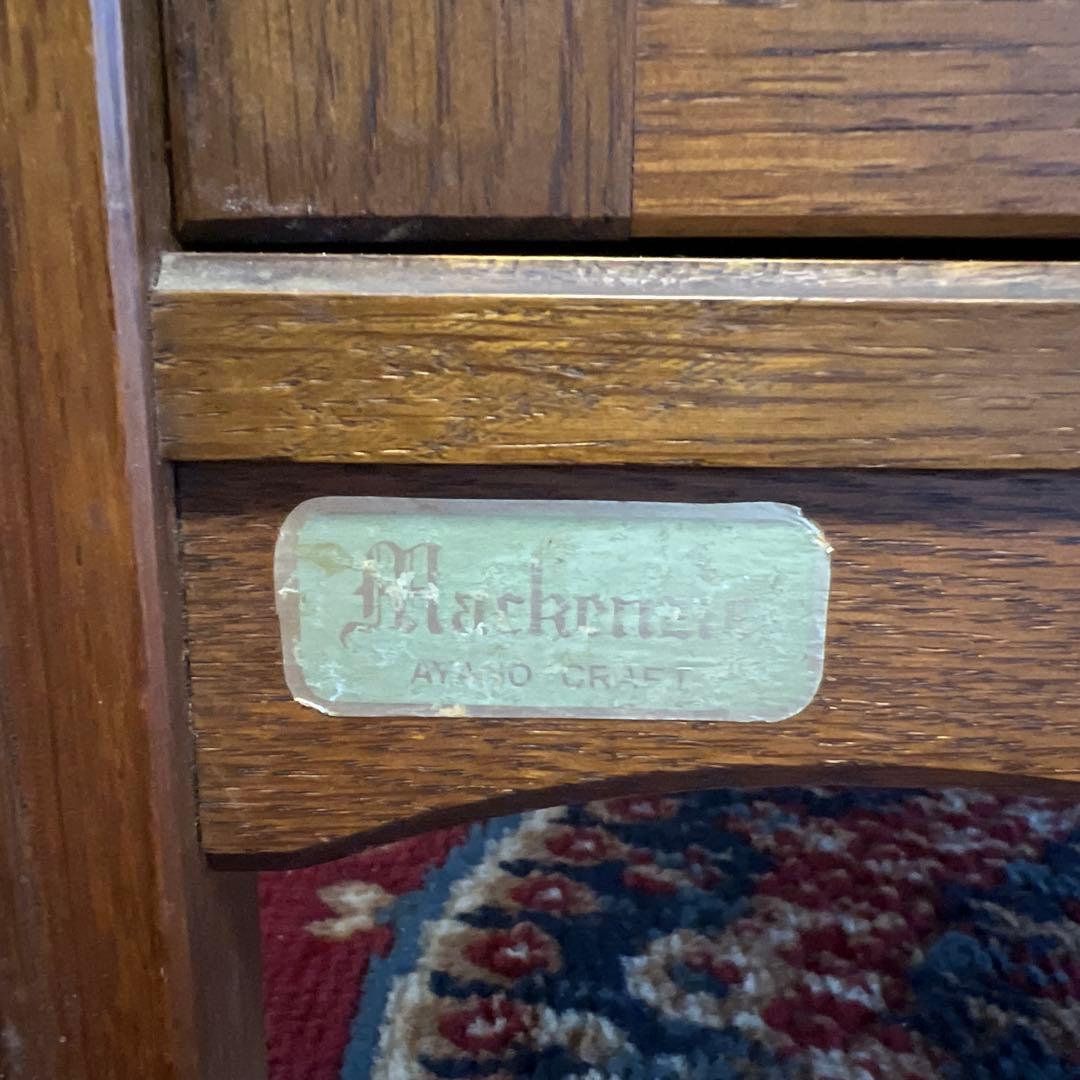 綾野製作所 mackenzie マッケンジー 花台 電話台 ヴィンテージ レトロ