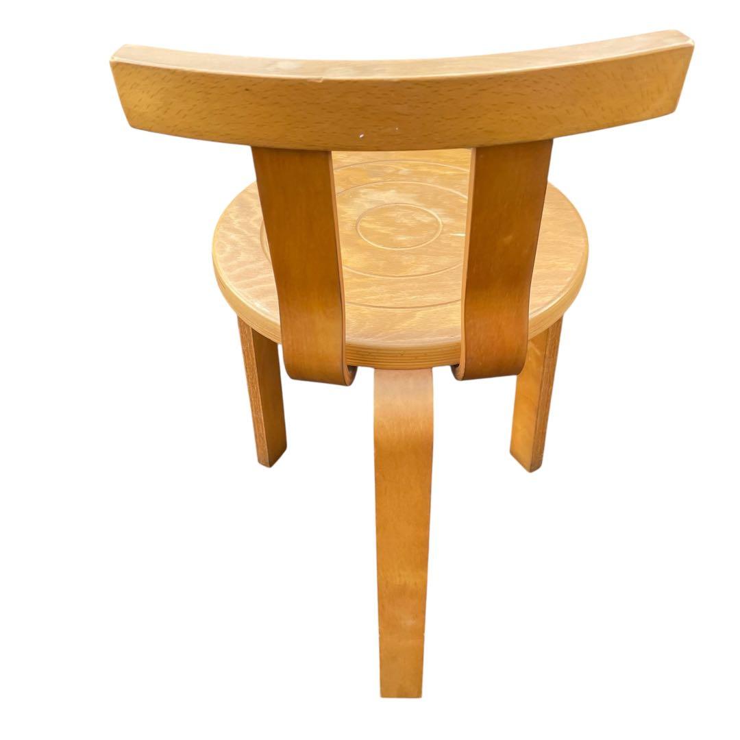 レトロ ヴィンテージ アンティーク チェア アルテック風 曲げ木 清掃 磨き