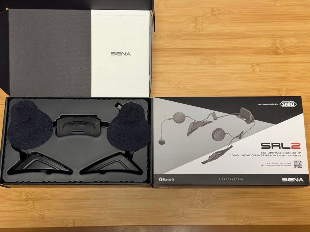 SHOEI GT-Air II EMBLEM SENA SRL2インカム付き