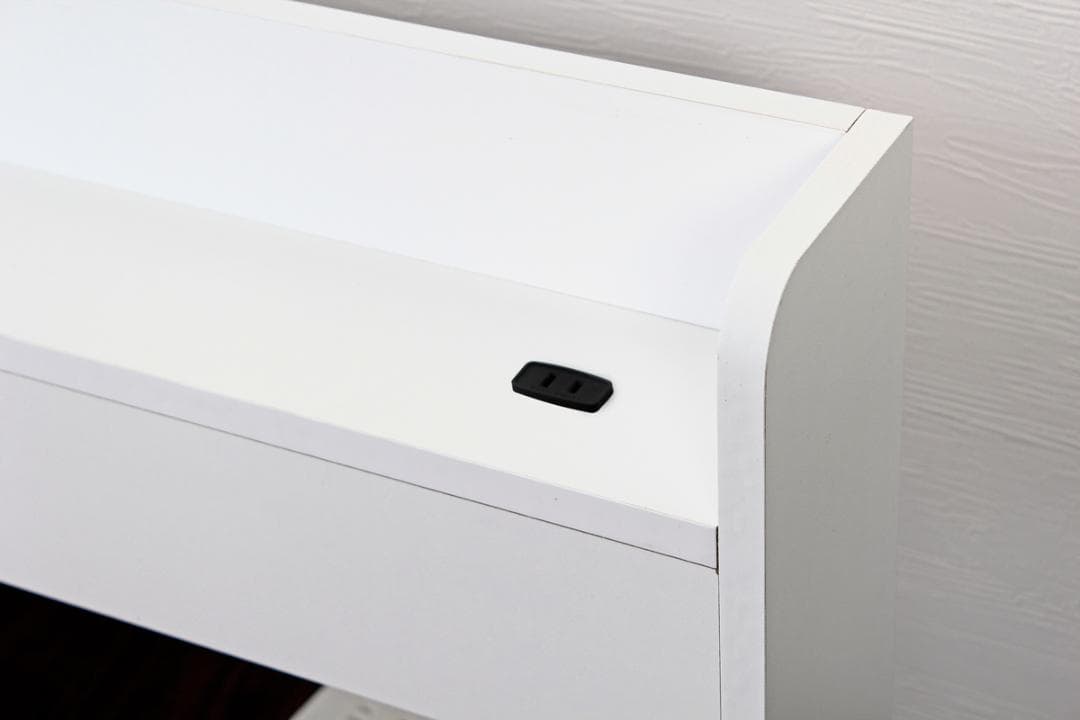 【R】クイーン　マットレスなし【収納なし】 送料込み！【ホワイト】