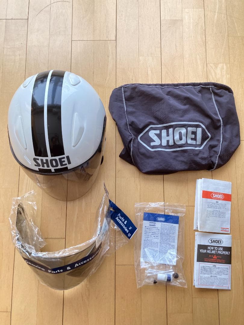 SHOEI J-STREAM ジェイ-ストリーム WHITE ホワイト Sサイズ