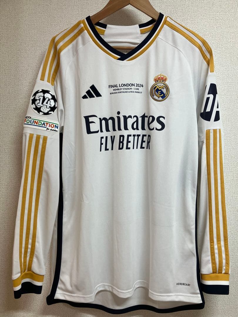 ジュード・ベリンガム選手　レアルマドリード2023-2024ユニフォーム