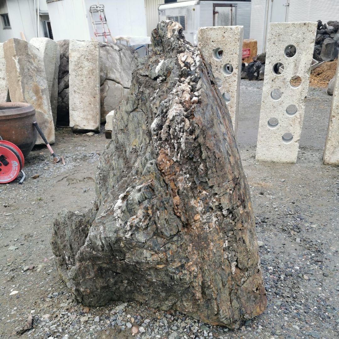 三波石　五色石　239キロ　庭石　石　鑑賞石　庭　坪庭　置物　オブジェ