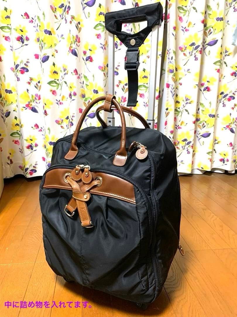 kanana project　カナナプロジェクトナイロン　黒　キャリーバッグ
