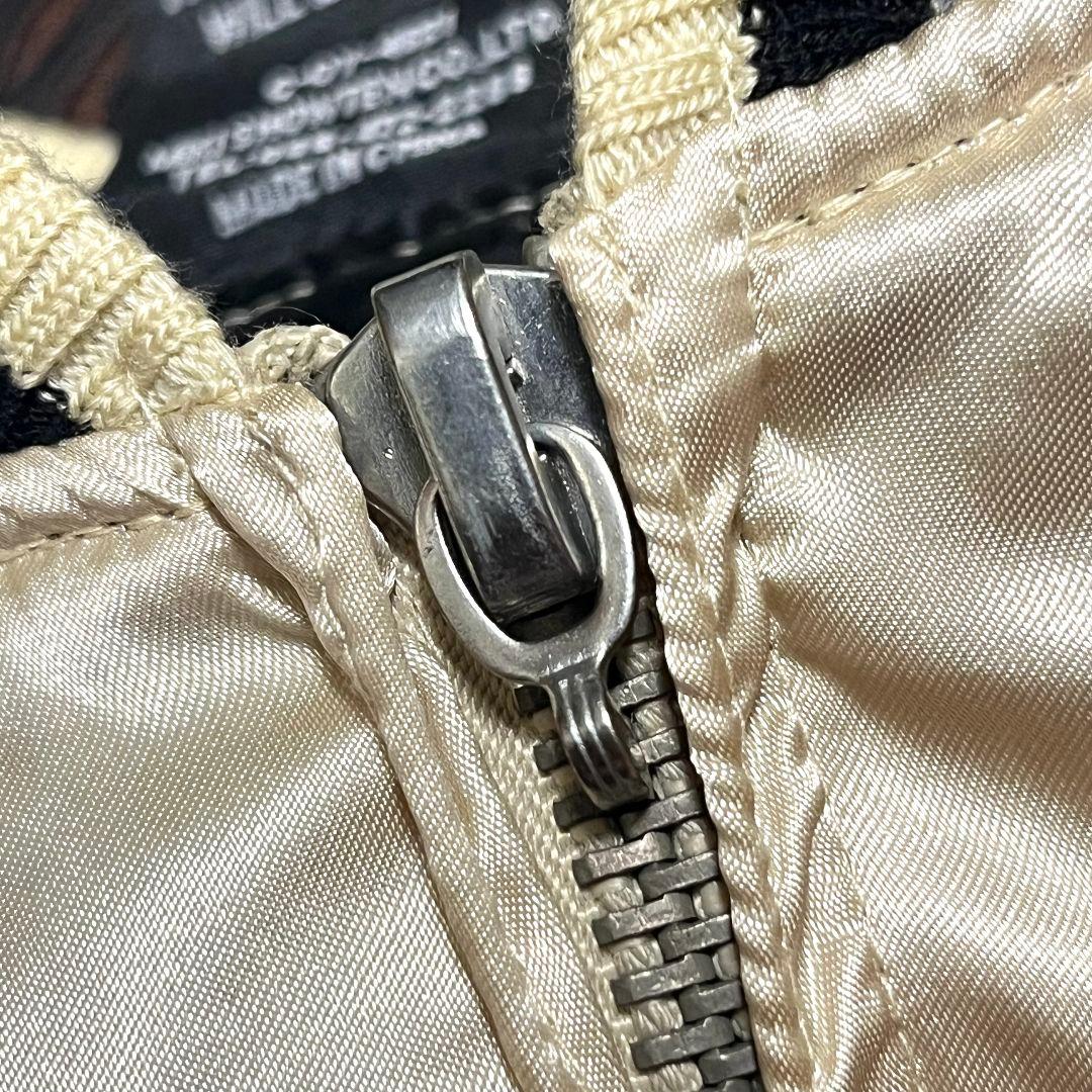 DOG TOWN ドッグタウン スカジャン 黒龍 スカル 刺繍 ジャケット