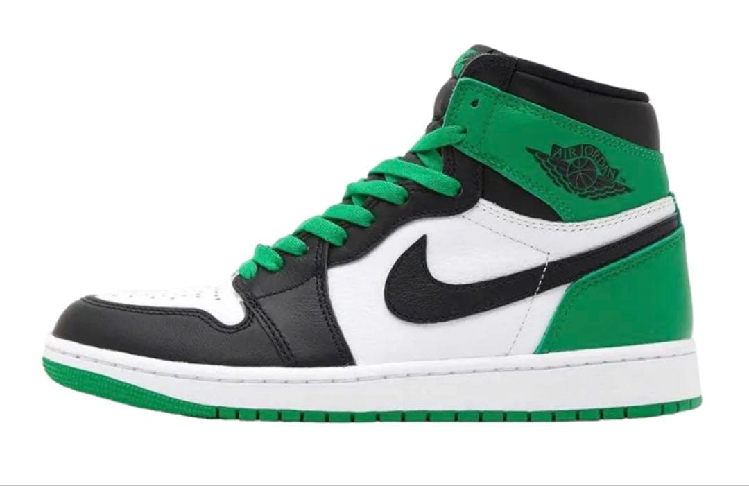 Nike Air Jordan 1 ブラック/ホワイト/グリーン