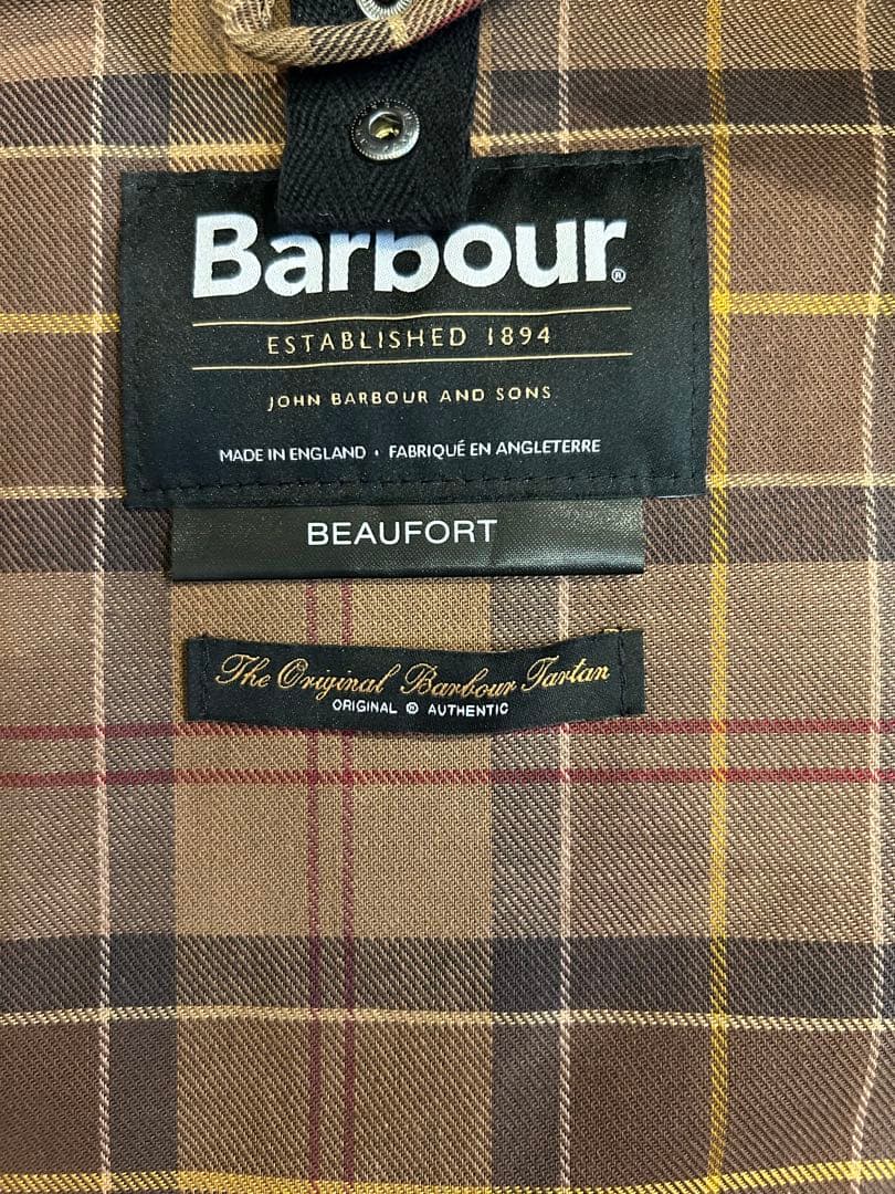 Barbour Beaufort ビューフォート　ラスティック　C40 美品