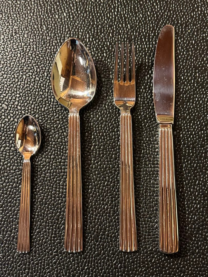 ジョージジェンセン　カトラリー　4ピース