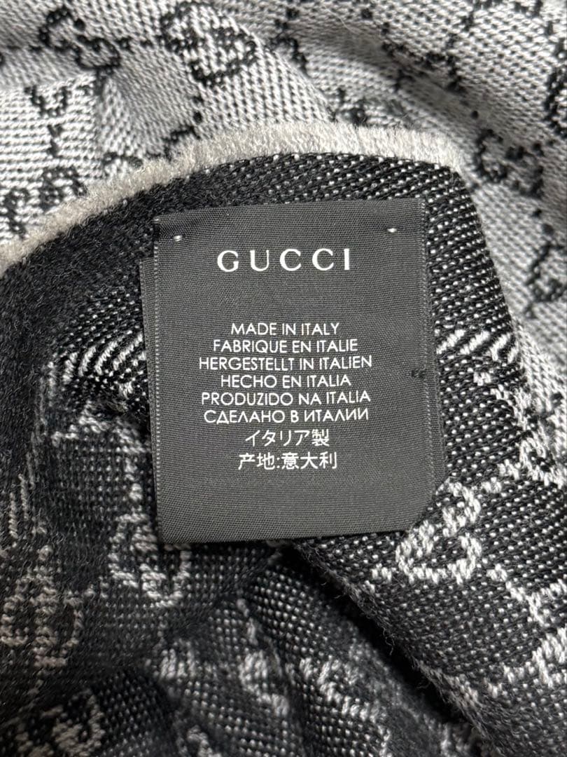 GUCCI スカーフ　48×180cm