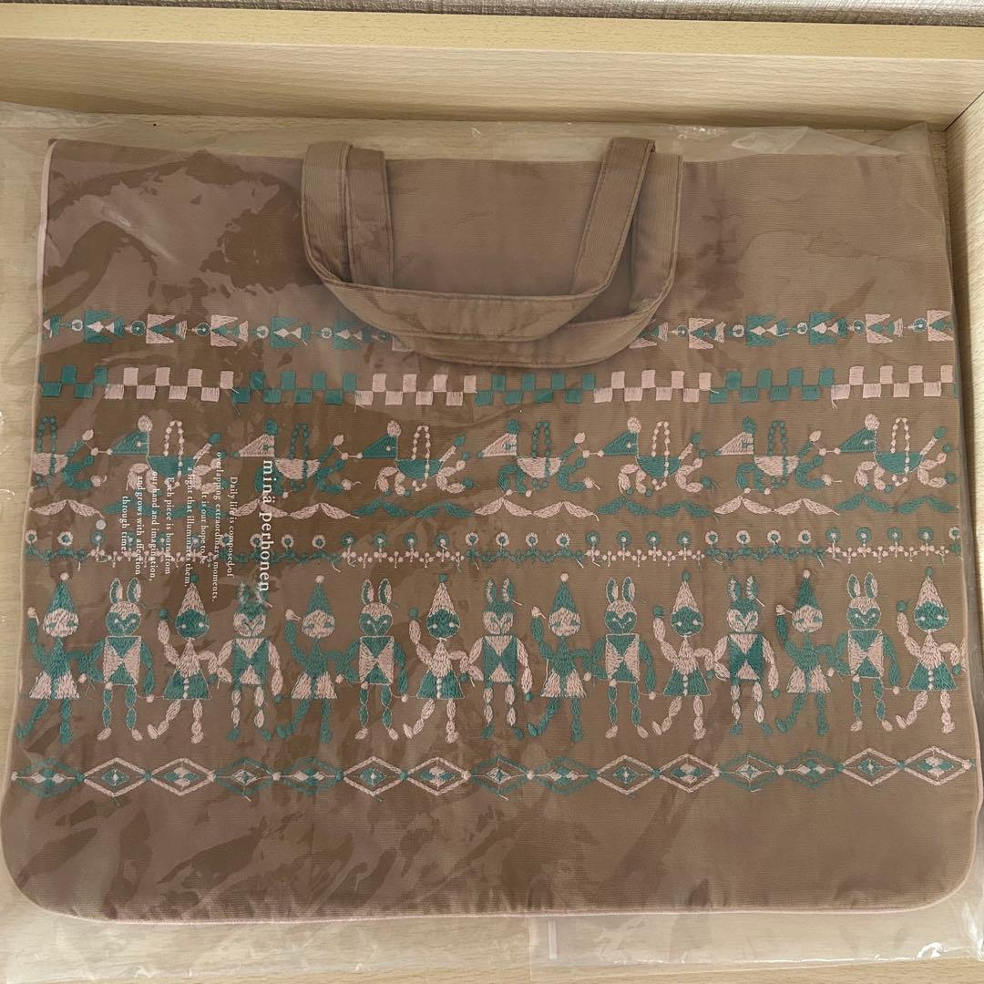 ミナペルホネン　fun レッスンバッグ