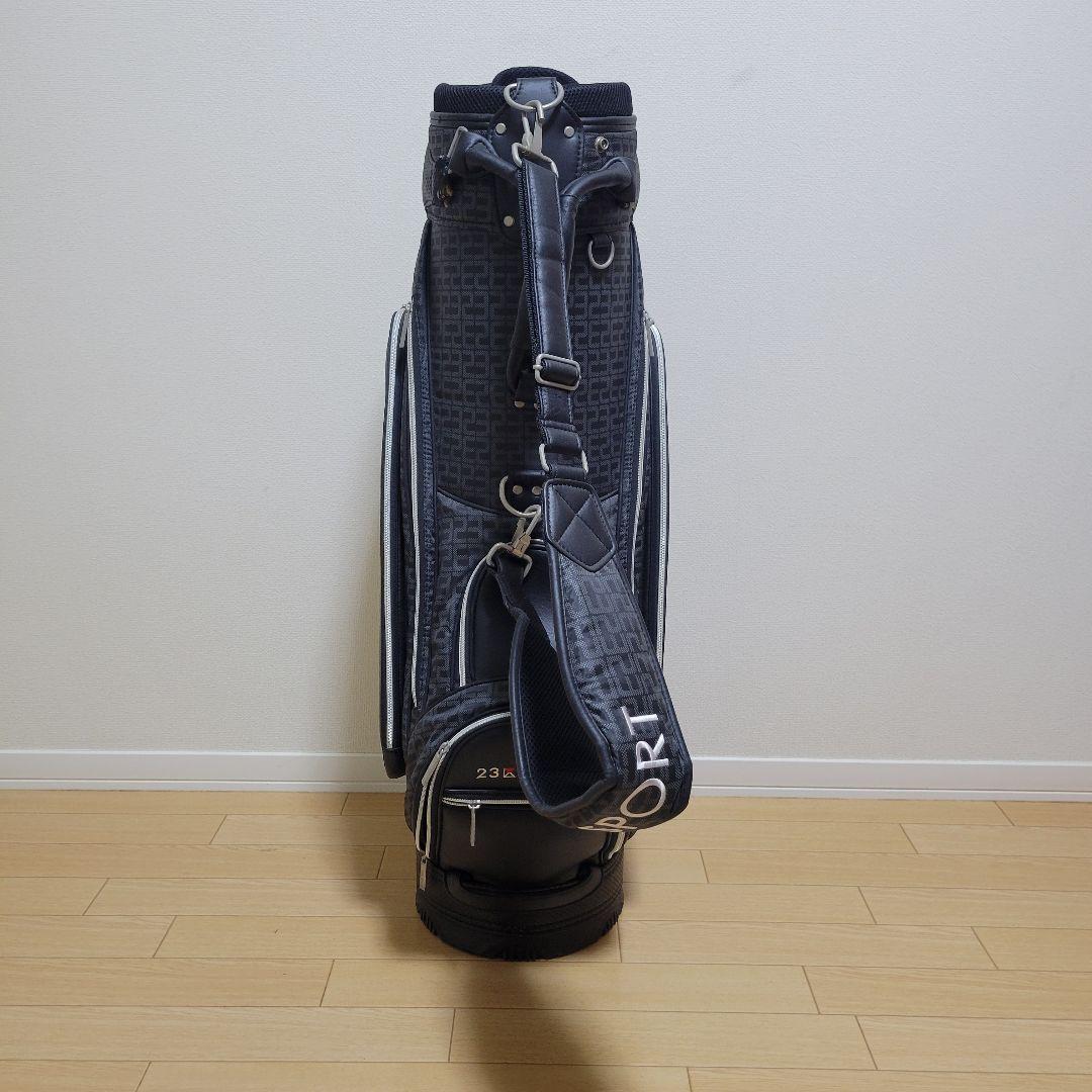 23区GOLF キャディバッグ ゴルフバッグ ブラック