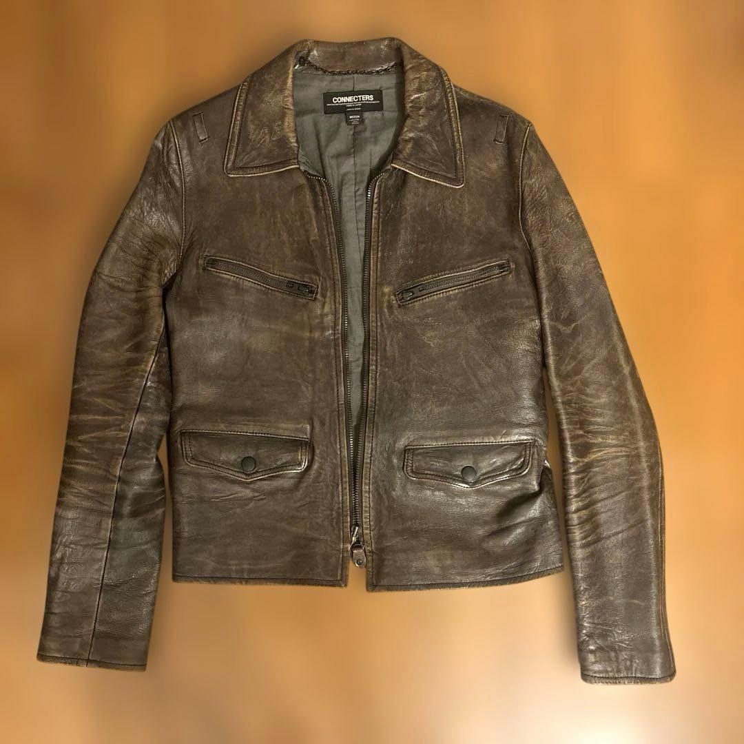 Connecters コネクターズ　undercover レザージャケット