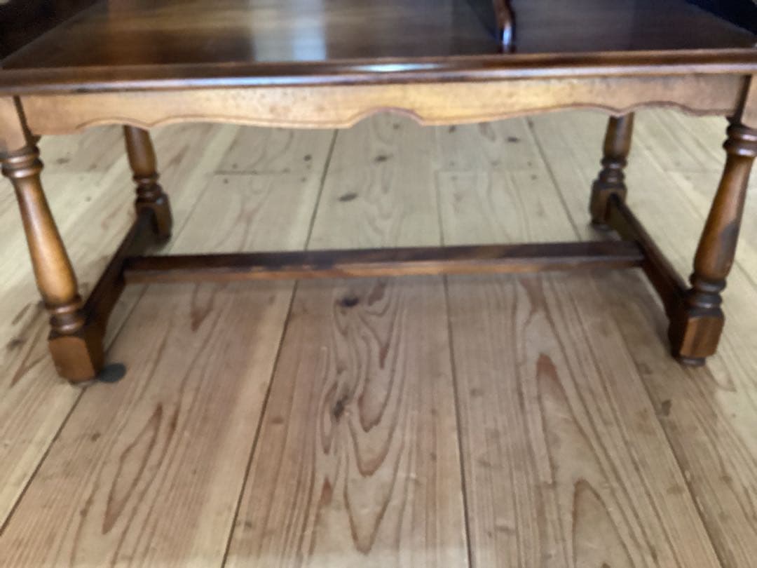 カリモク家具　木製　テレフォンベンチ　電話台