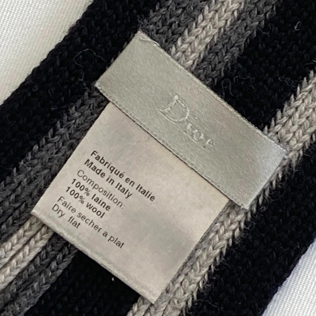 Dior Homme ディオールオム エディ期 スーパーロングストライプマフラー