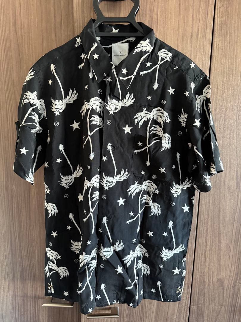 uniform experiment パームツリー柄 シャツとパンツセット