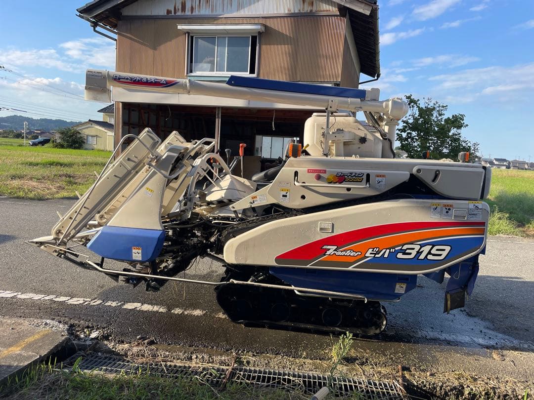 イセキ コンバイン HVB319G-ZKWC 3条刈 動作確認済み 引き取り限定