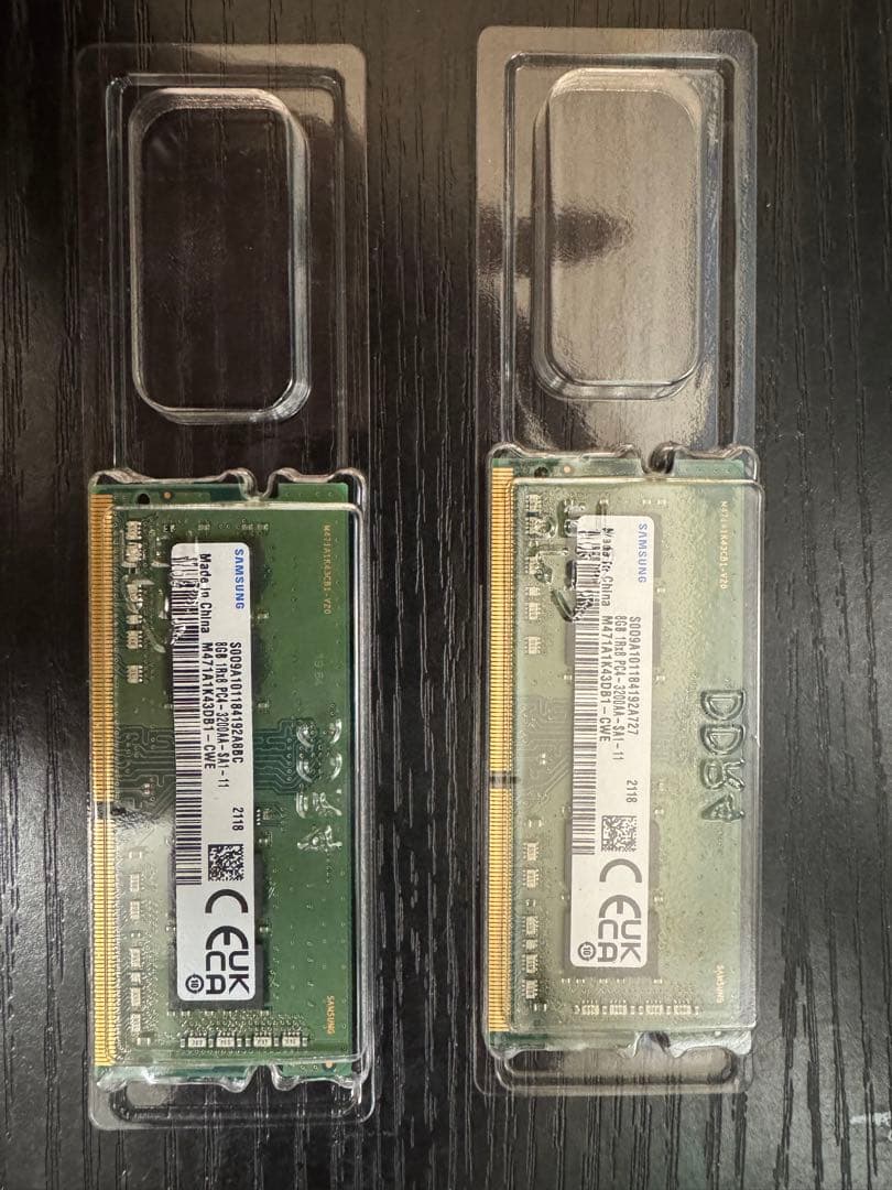 Samsung 8GB PC4-3200AA 2枚