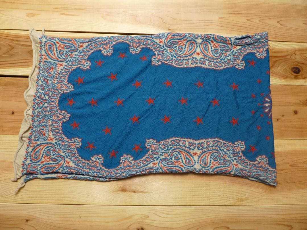 美品キャピタルKapital大判縮絨ストールoldjoeマフラー ワコマリア