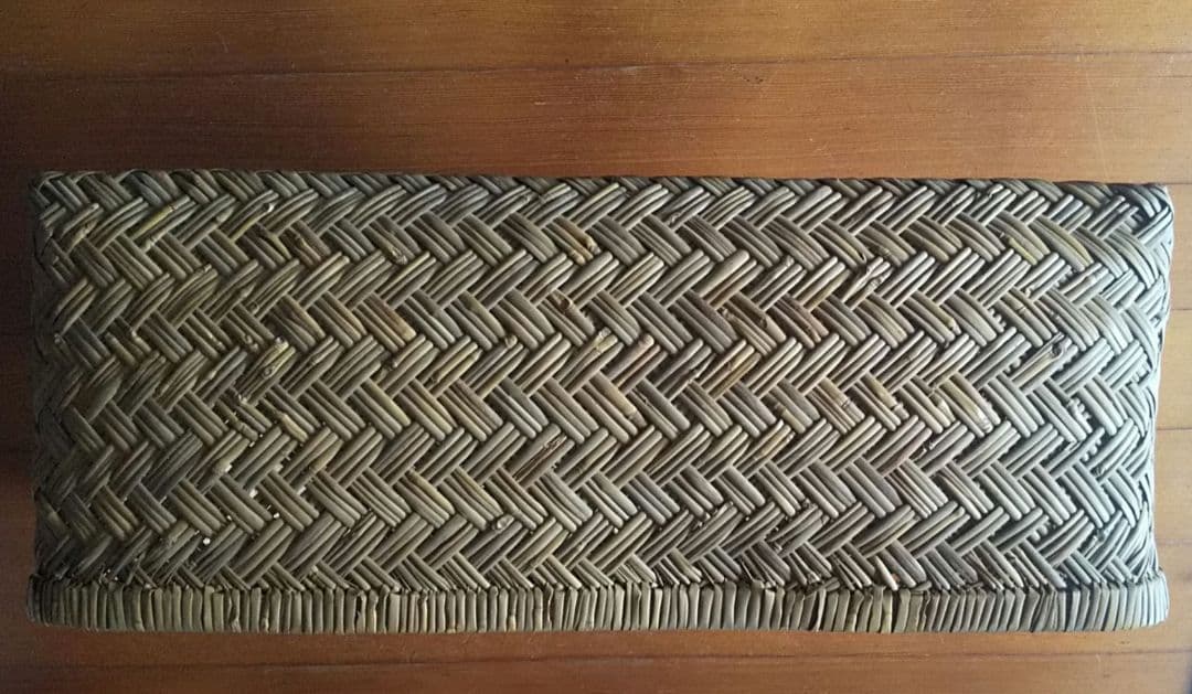 竹行李 竹籠 柳行李 大籠 収納籠 古民具 レトロ 001