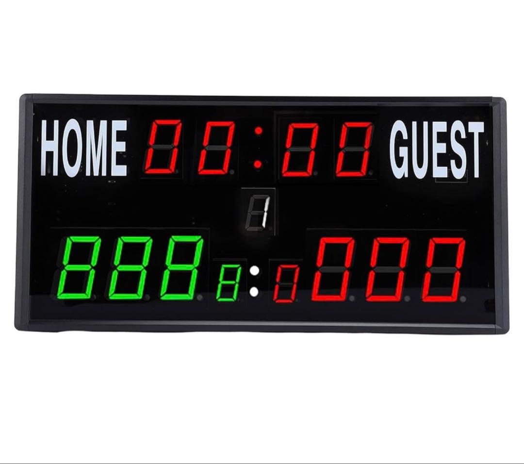 12229 タイマーとリモートコントロールを備えたデジタルスコアボード