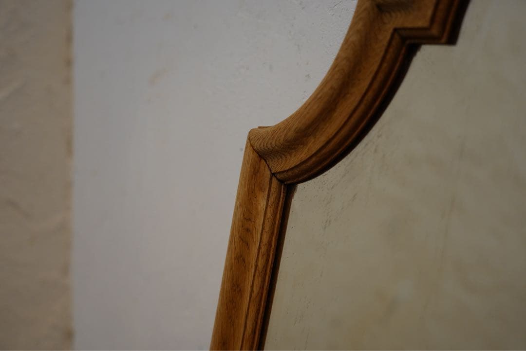 フランス　アンティーク　姿見　ミラー　1900年頃　ウォールミラー　鏡