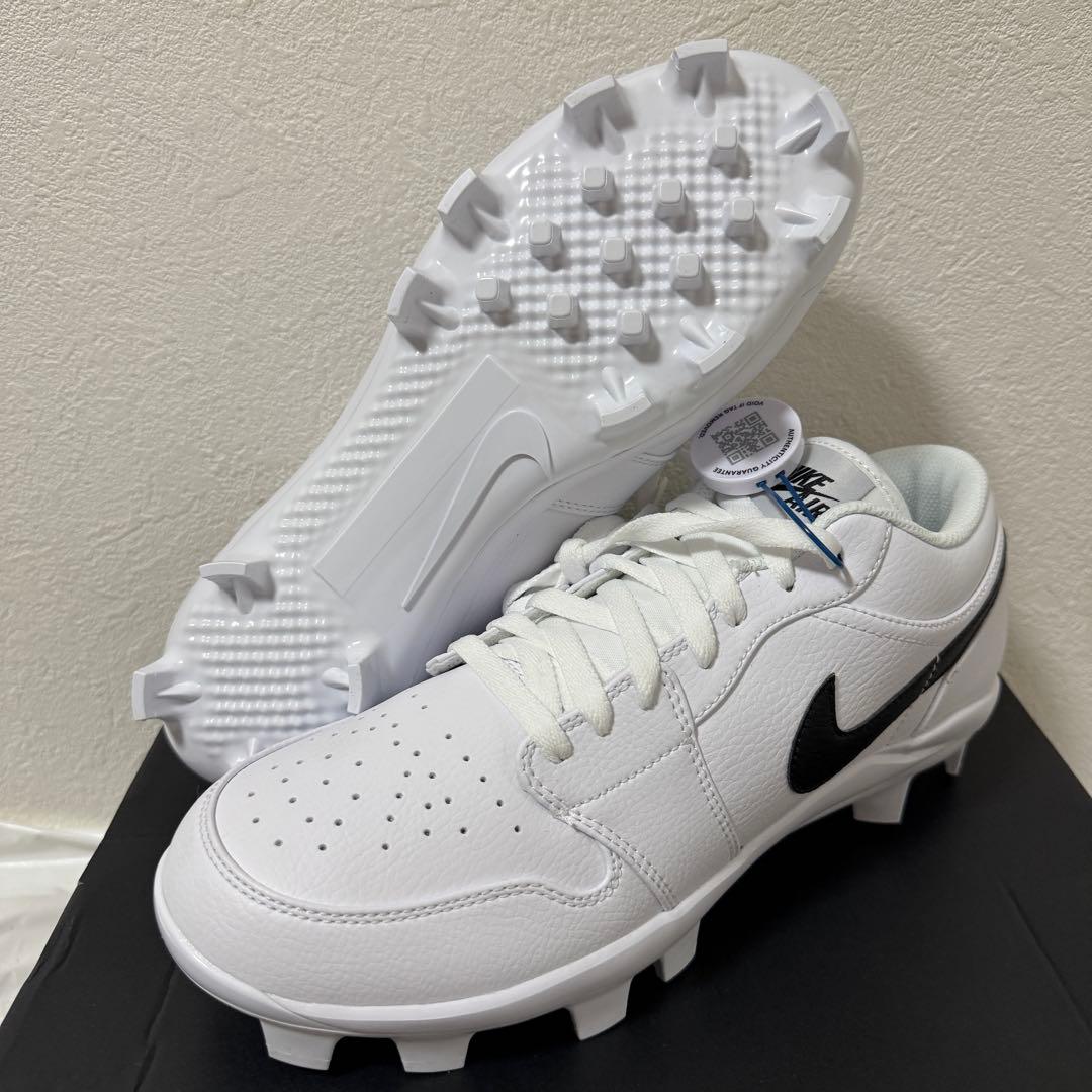 Jordan 1 RETRO MCS LOW ホワイト28cm スパイク