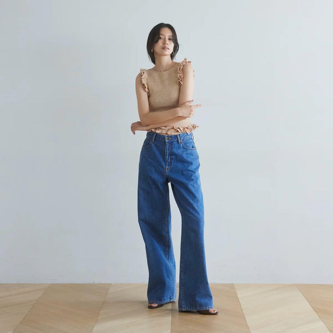 SeaRoomlynn ハイウエストワイドストレート SRN05