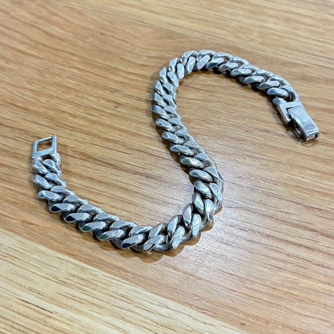 【美品】Silver925 喜平チェーンブレスレット 20㎝