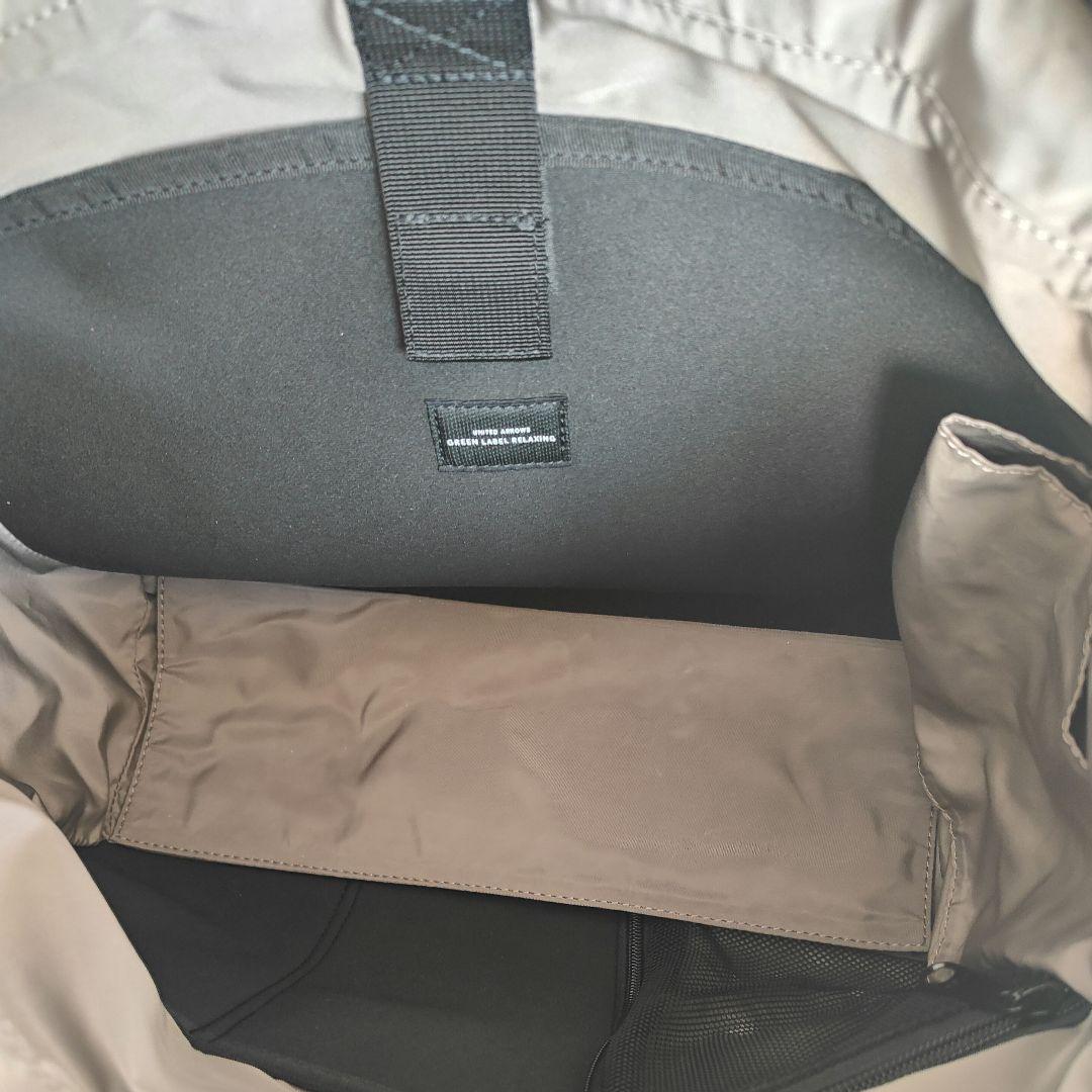 ユナイテッドアローズ　ブラック　レザートートバッグ