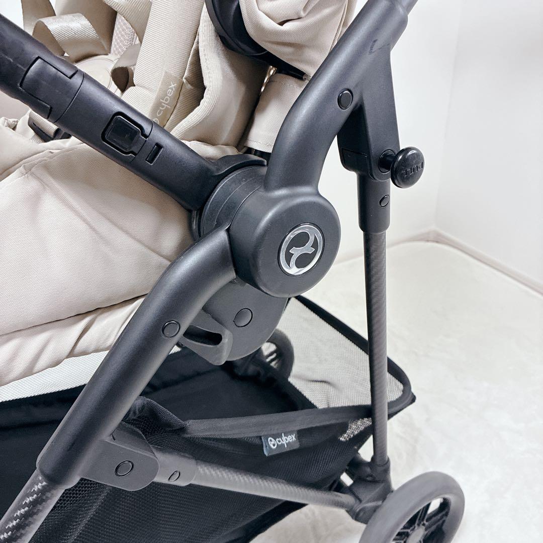 極美品✨️ cybex サイベックス ベビーカー メリオカーボン ベージュ