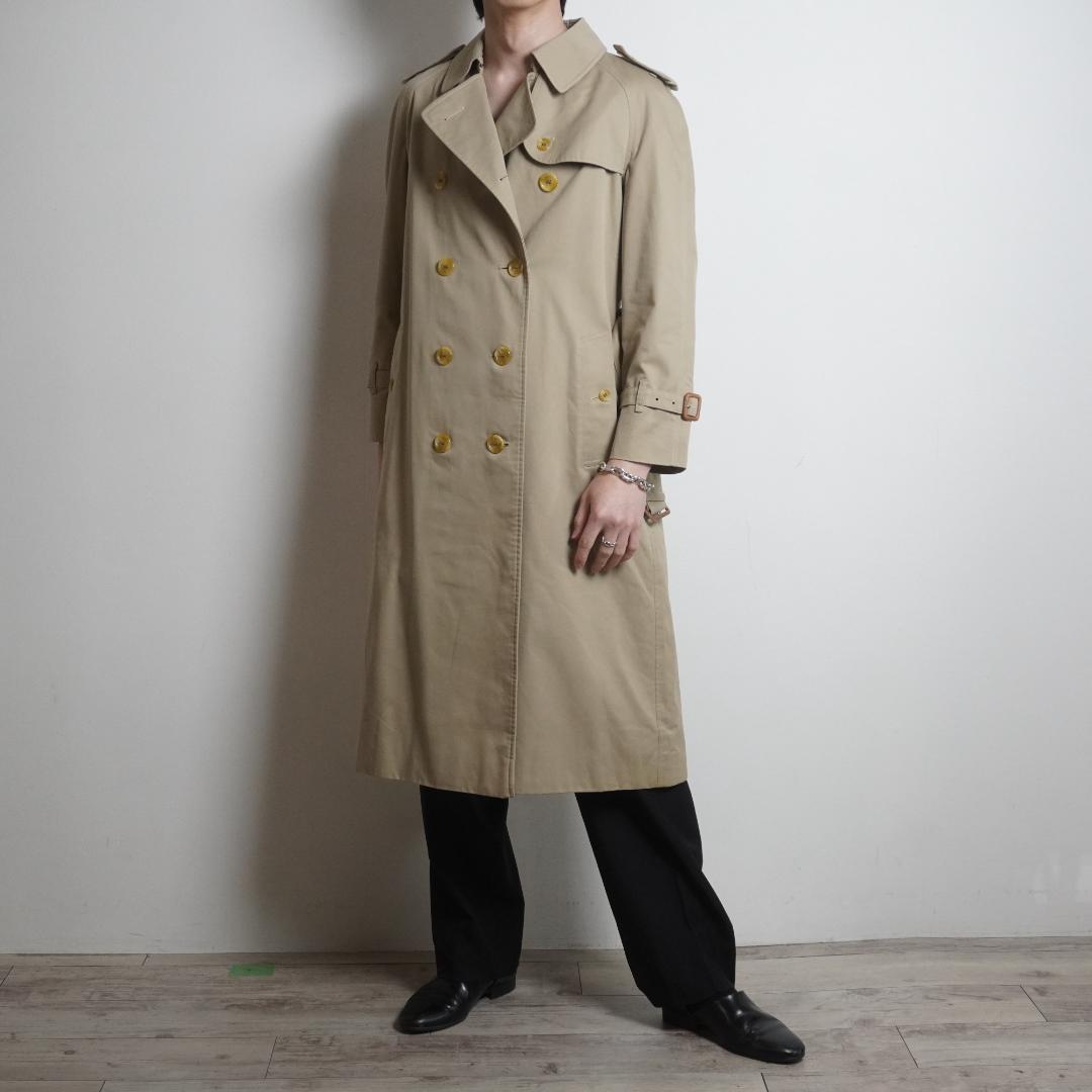 90s Burberrys トレンチコート ノバチェック ベージュ/VW548