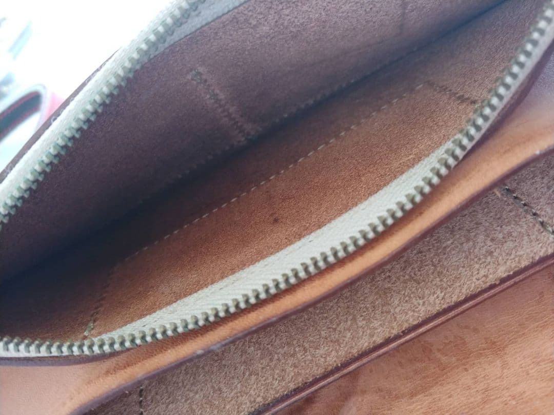 【入手困難】希少 EVISU エヴィス 長財布 ビックカモメ 赤茶　スターボタン