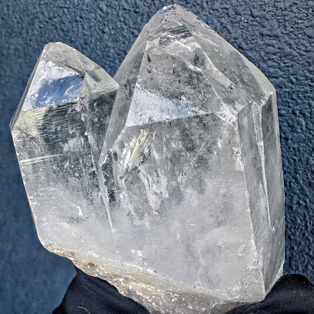別格高級品 ❗️巨大❗️超強いパワー虹入り☆ヒマラヤ水晶パワーストーン浄化A1257