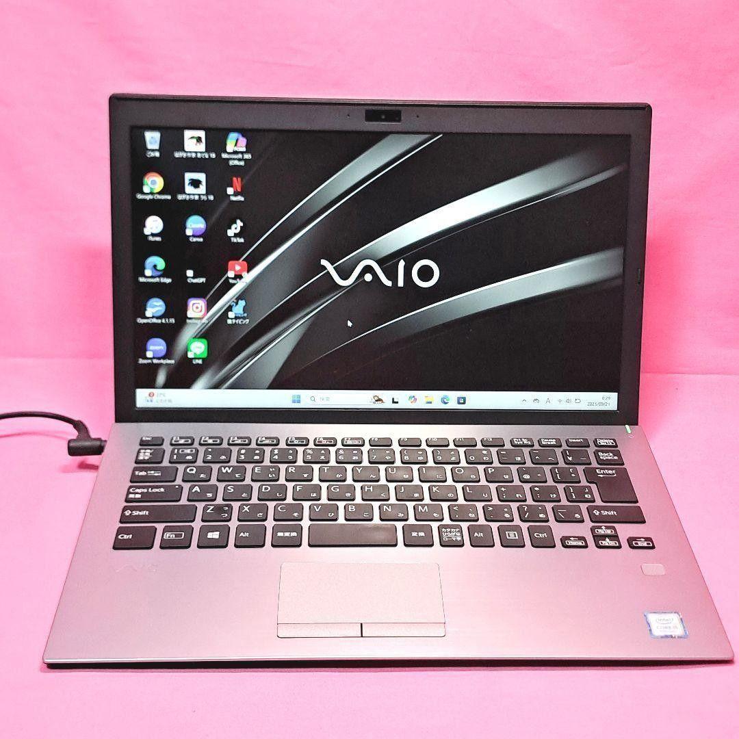 D51 VAIO i5/SSD/8G SONYノートパソコン Windows11
