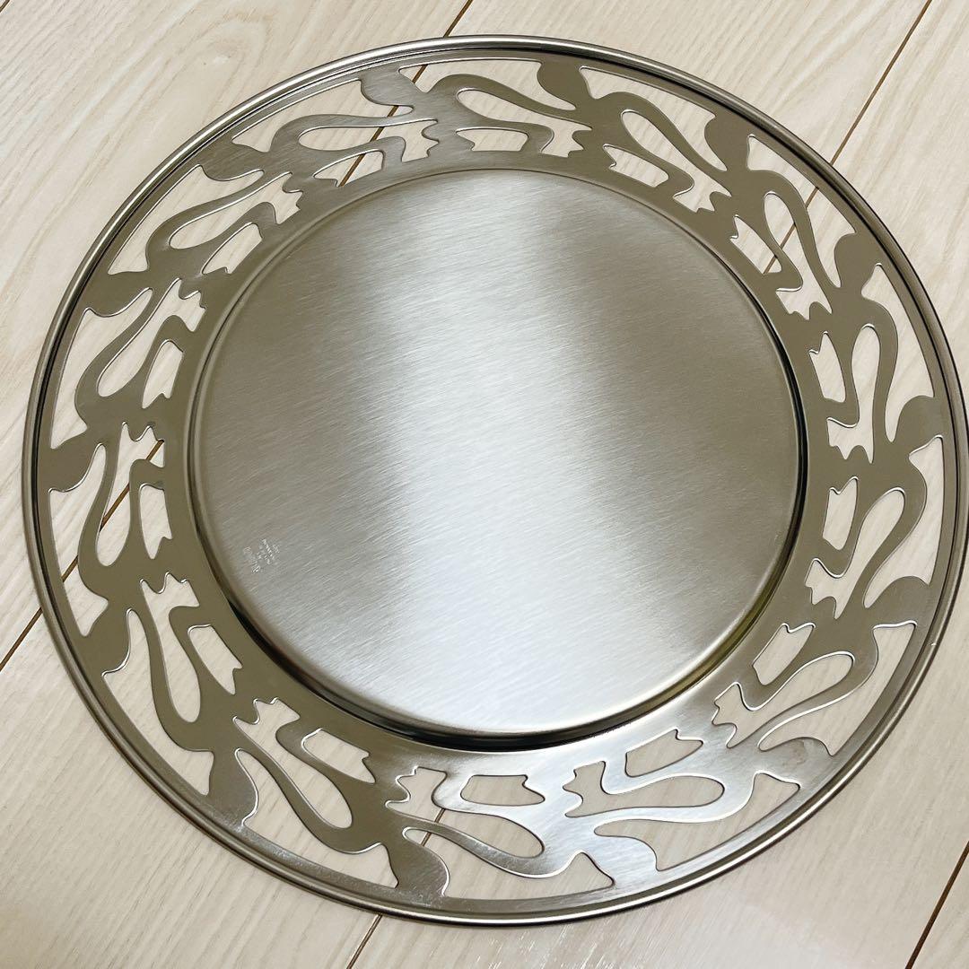 【4枚セット】ALESSI アレッシィ Ethno ラウンドトレイ