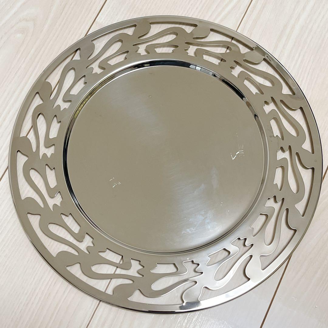 【4枚セット】ALESSI アレッシィ Ethno ラウンドトレイ