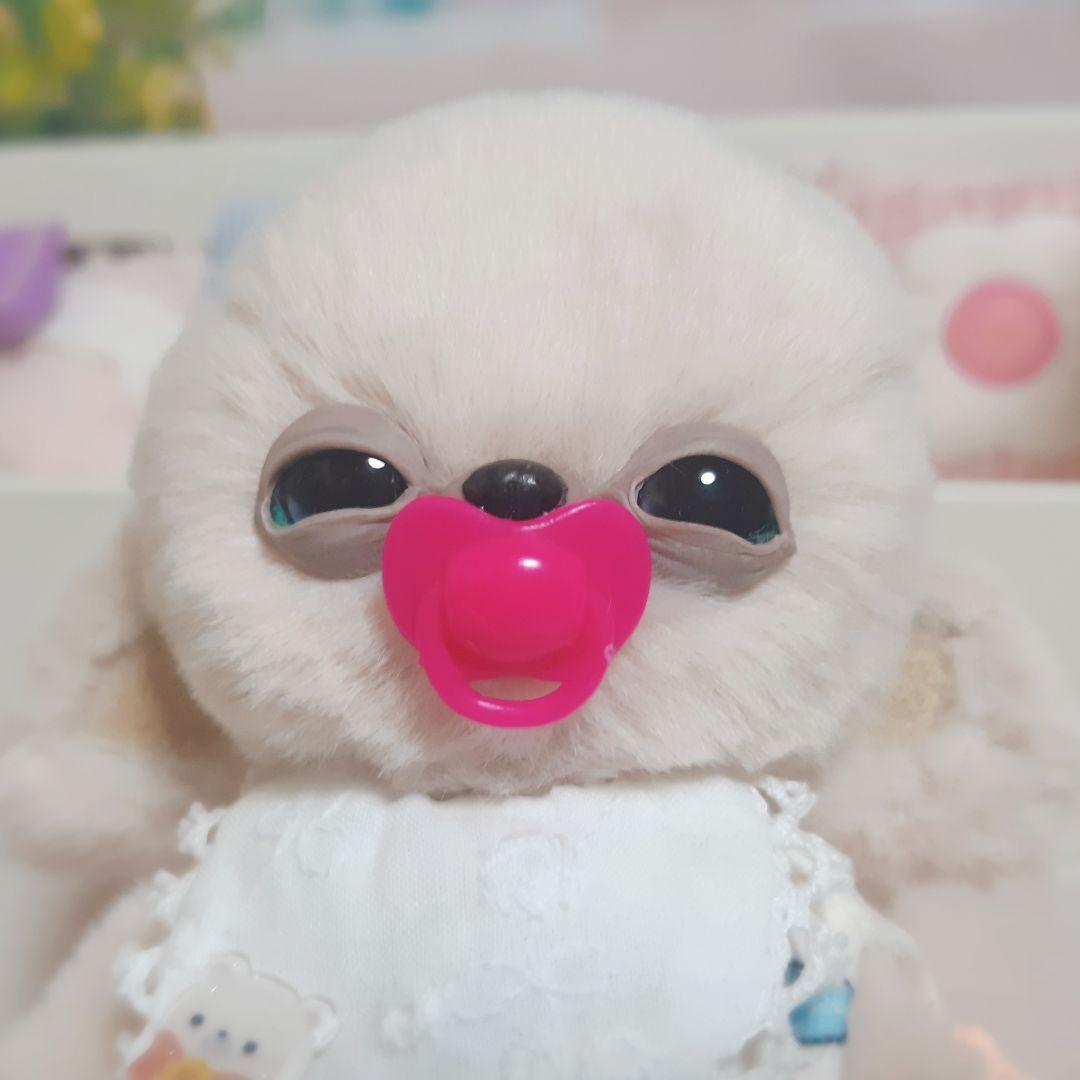 チワボボちゃん　にっこり☺　おしゃぶり付き　アートドール　ぬいぐるみ