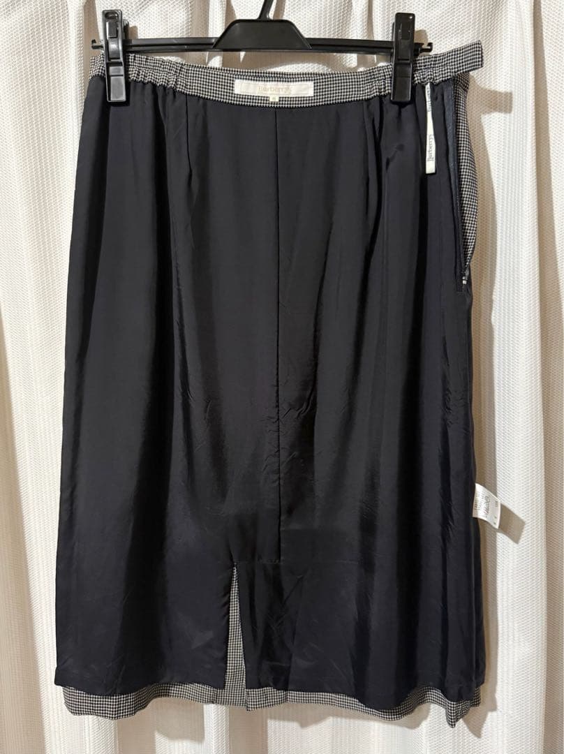 大きいサイズBurberry ウール100%ひざ丈スカートバーバリー