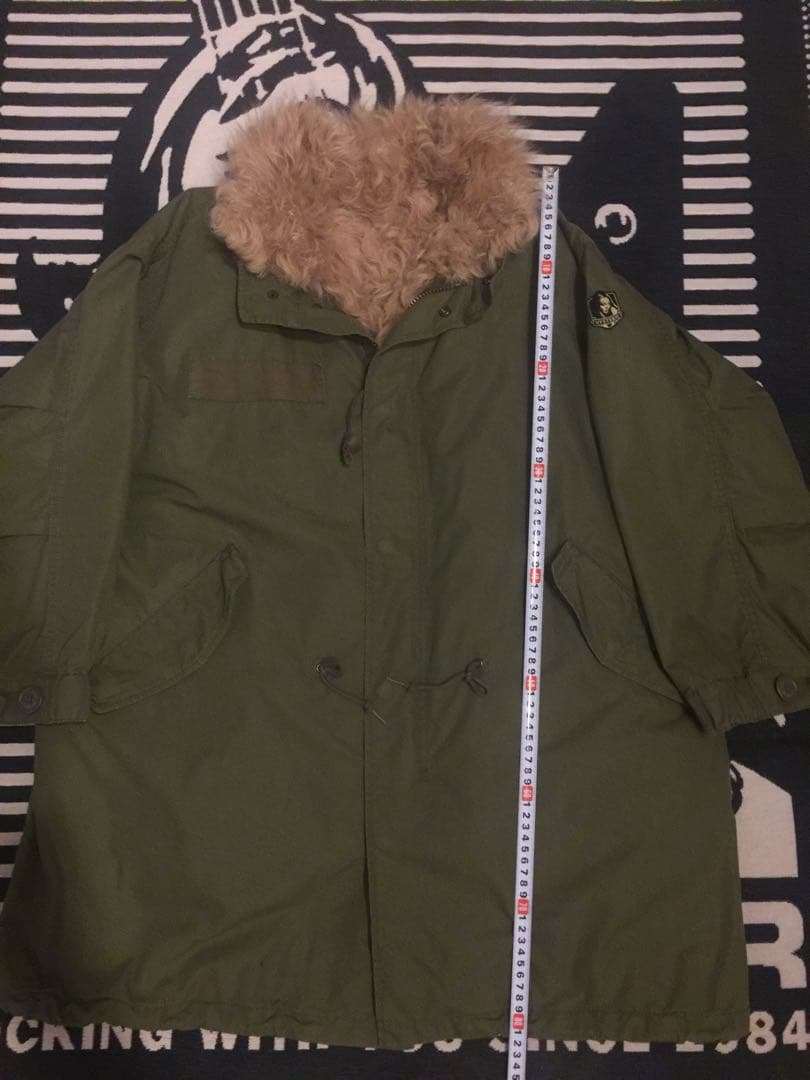 ヒステリックグラマー　カルガンラムライナー付オーバーサイズミリタ