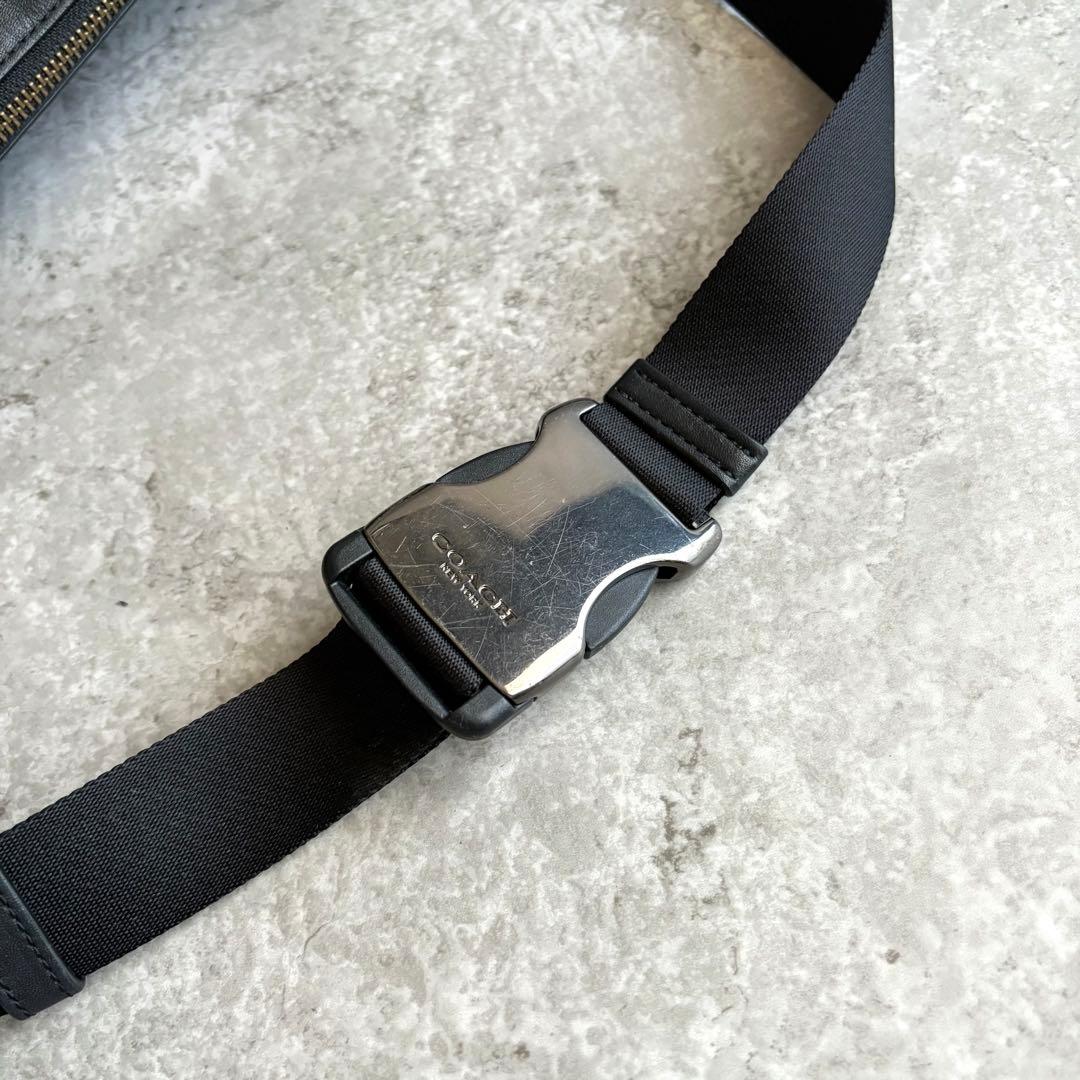 【からすみ様】COACH ワーレン シグネチャー ボディバッグ ショルダーバッグ