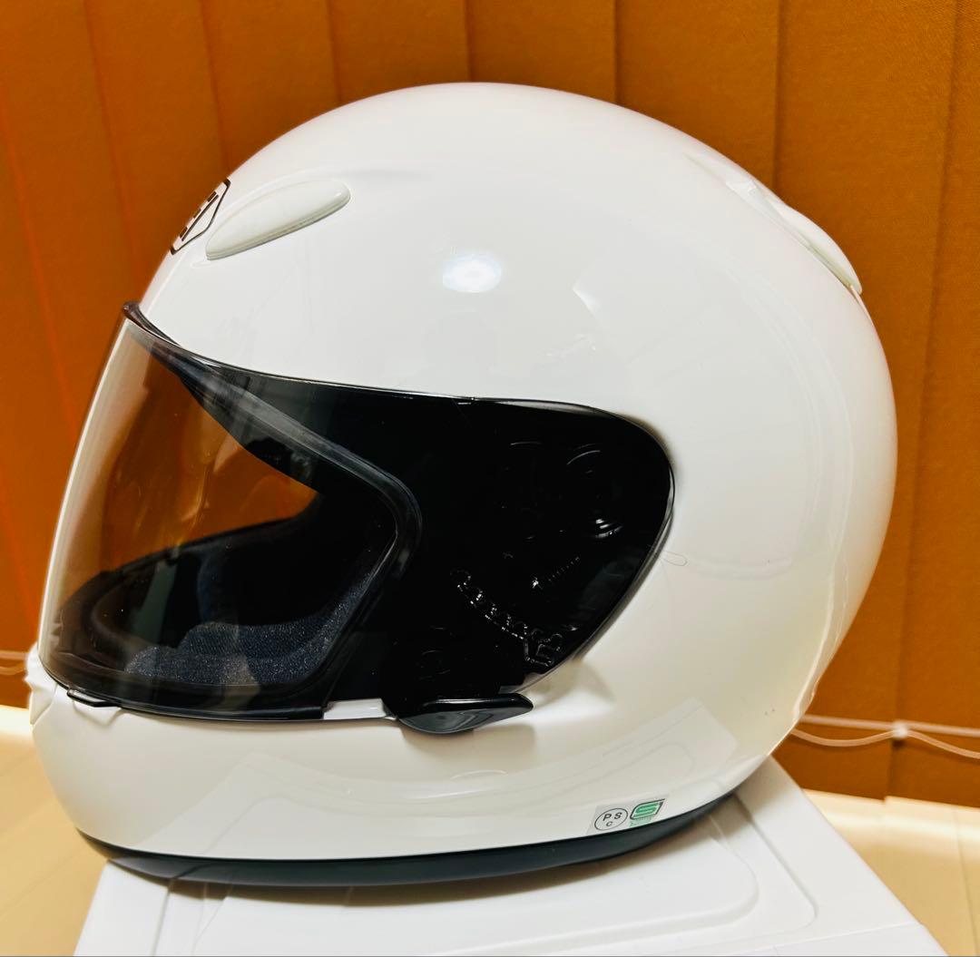 SHOEI フルフェイスヘルメット ホワイト X-KIDS 子供用