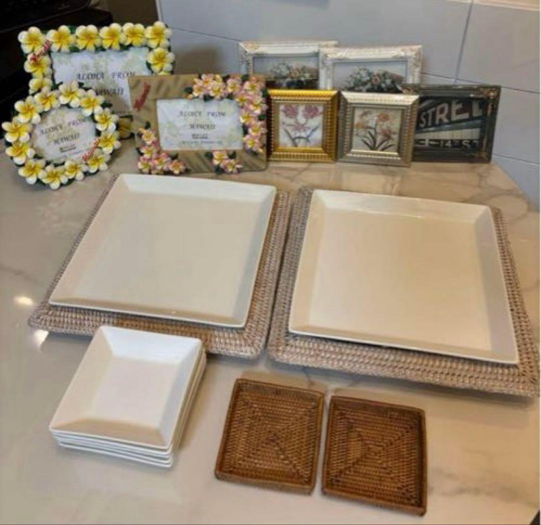 19点 フランフラン & ハワイで購入 平皿 取り皿 小皿 プレート トレイ