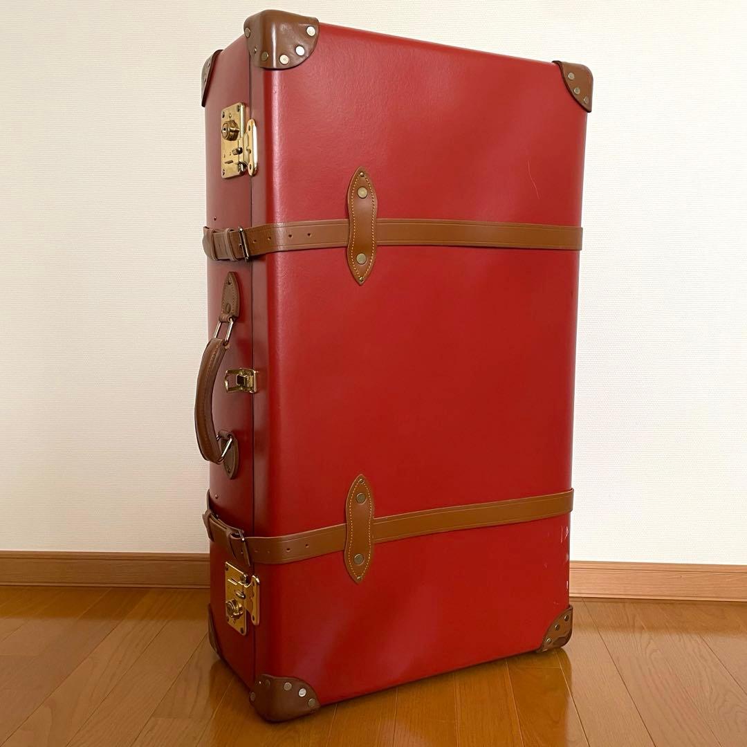 グローブトロッター 英国製 赤 大型 ヴィンテージ キャリーケース