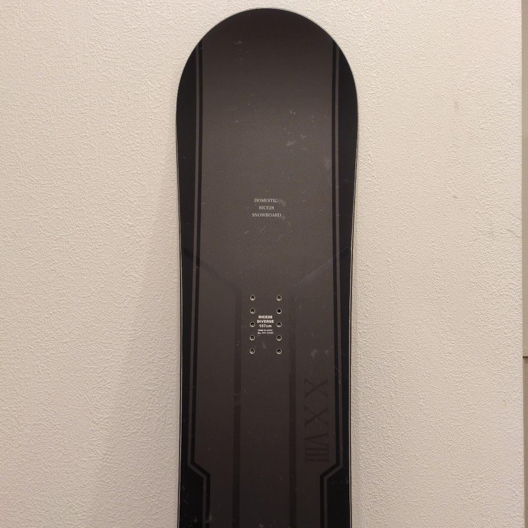 RICE28 DIVERSE (現RT6) 157cm 22-23 スノーボード