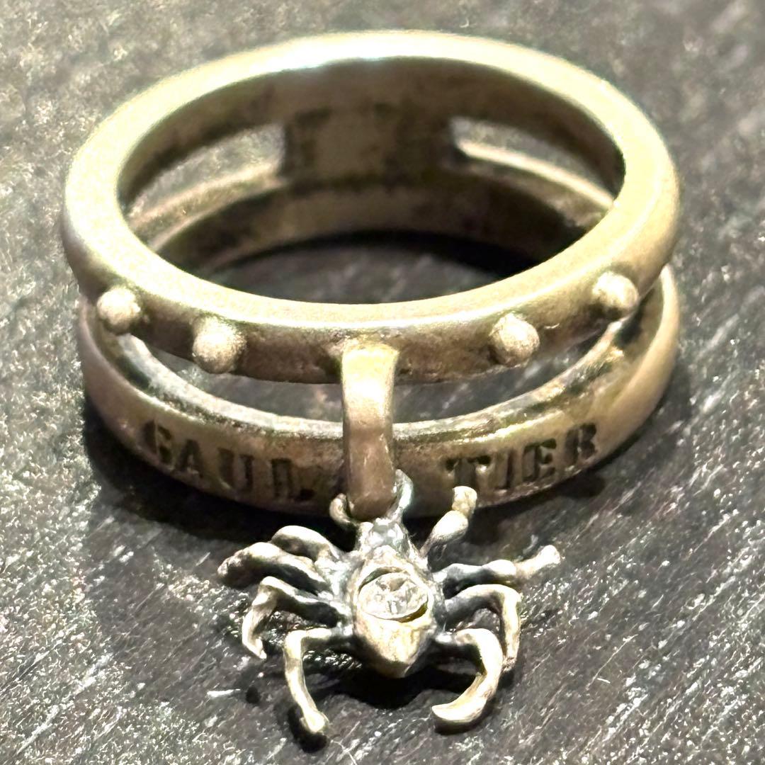 JeanPaul GAULTIER スパイダー チャーム付きリング