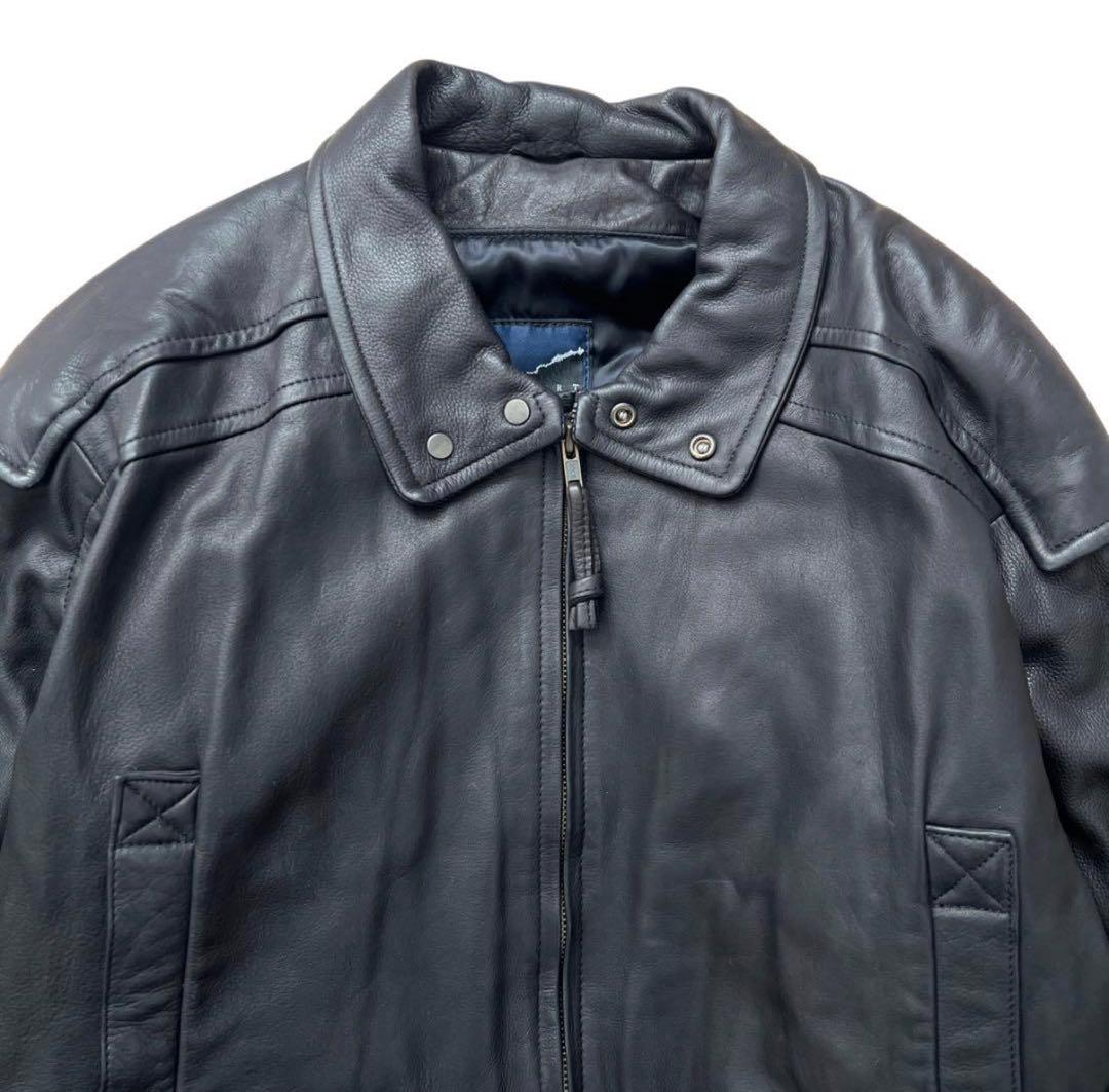 Robert Comstock　鹿革　短丈　レザー　ボンバージャケット　S