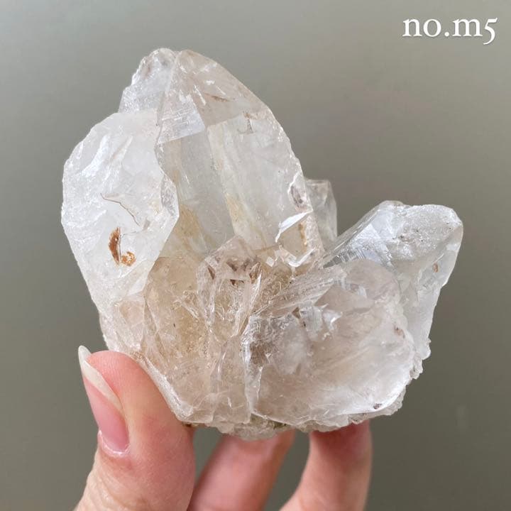 （m5）高次元マスタークリスタル マニカラン水晶クラスター原石