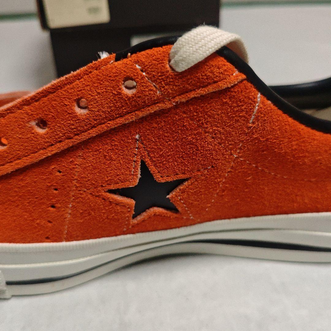 ONE STAR SUEDE OX オレンジ　size　9　新品未使用